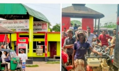 কেশরহাটে রহমান ফিলিং স্টেশনে তেল বিতরণে অনিয়মের অভিযোগ, ভোগান্তিতে কৃষক-সাধারণ মানুষ