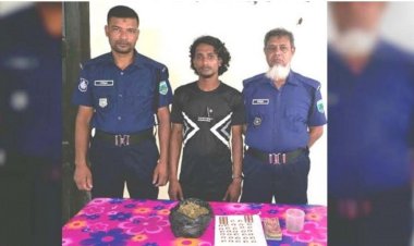 বদলগাছীতে গাঁজা ও ট্যাবলেটসহ যুবক গ্রেফতার