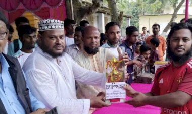 পীরগাছায় যুবসমাজ কে মাদক থেকে দূরে রাখতে প্রয়োজন খেলাধুলা: ইদ্রিস আলী