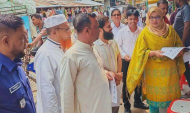 কেশবপুরে ডেঙ্গুসহ মশাবাহিত রোগ প্রতিরোধে সচেতনতামূলক র‍্যালি ও লিফলেট বিতরণ