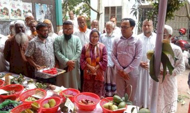 বুড়িচংয়ে জাতীয় ফল মেলার উদ্বোধন; দেশীয় ফলের উৎপাদন বৃদ্ধিতে গুরুত্বারোপ