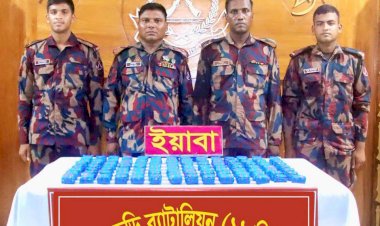 নাইক্ষ্যংছড়িতে ১১ বিজিবির অভিযানে ১ লাখ ৭৯০ পিস ইয়াবা উদ্ধার