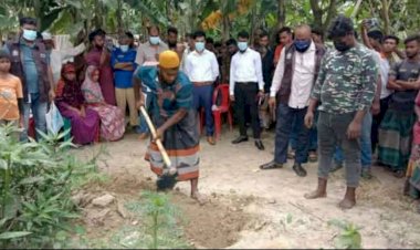 নওগাঁয় ৩ বছরের শিশু নাঈম ও ৫ বছরের শিশু আরাফাতের চঞ্চল্যকর মৃত্যুর ১০ মাস পর কবর থেকে লাশ উত্তোলন