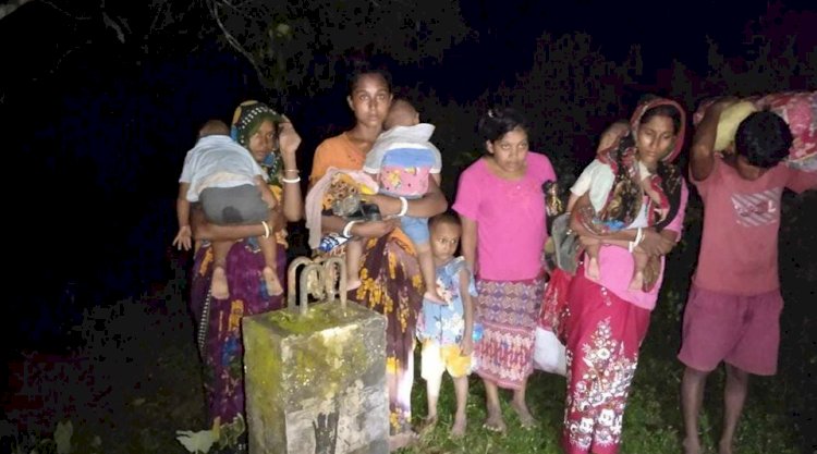 নাইক্ষ‍্যংছড়ি সীমান্ত ৯ জন হিন্দু নাগরিক পুশব্যাক!