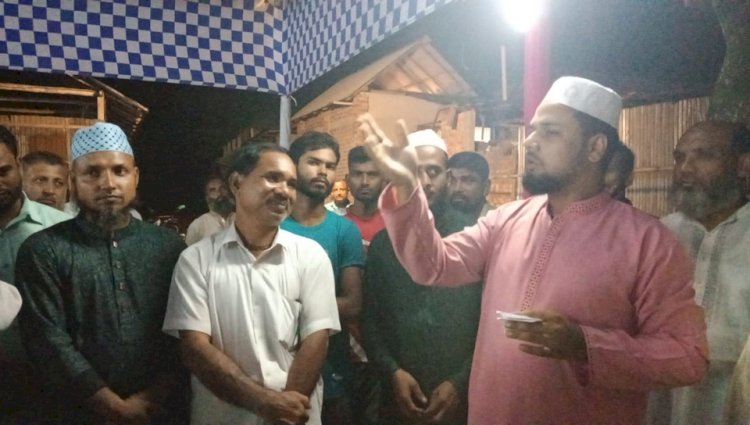 ঠাকুরগাঁও ভূল্লী থানাই বাংলাদেশ জামায়াতে ইসলামীর পক্ষ থেকে পূজা মন্ডব পরিদর্শন