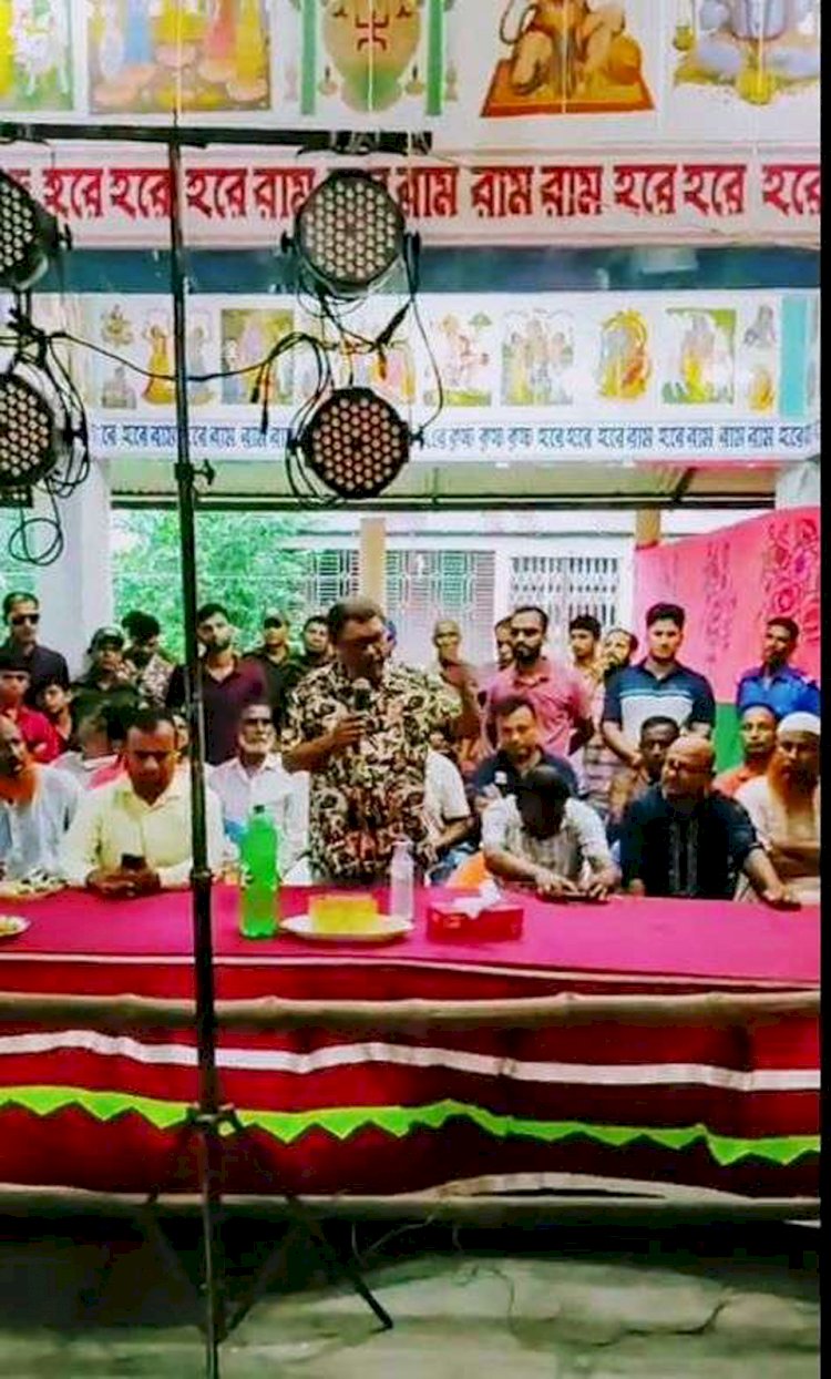 সংখ্যালঘু বলে কোন শব্দ আপনারা ব্যবহার করবেন না,সরদার সাখাওয়াত হোসেন