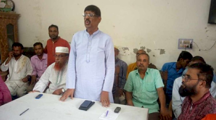 কেশবপুর কৃষক দলের সাথে আবুল হোসেন আজাদ-এর মতবিনিময়