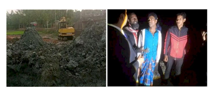 কৃষি জমির টপ সয়েল কাটার অপরাধে ভ্রাম্যমাণ আদালতে অর্থদণ্ড প্রদান