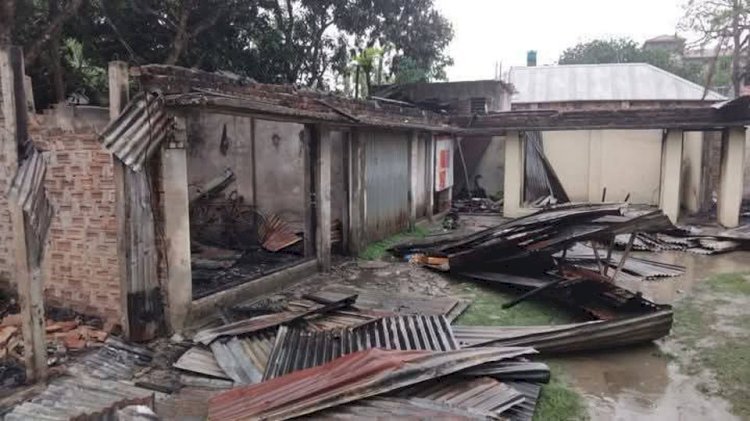 নরসিংদীর শিবপুর ও মনোহরদীতে ভয়াবহ অগ্নিকান্ড