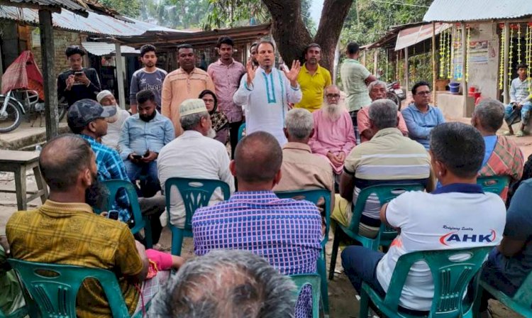 রাজশাহী পবার প্রান্তিক জনগণকে বিএনপি'র ৩১ দফা কর্মসূচি অবহিত করার লক্ষ্যে উঠান বৈঠক অনুষ্ঠিত হয়