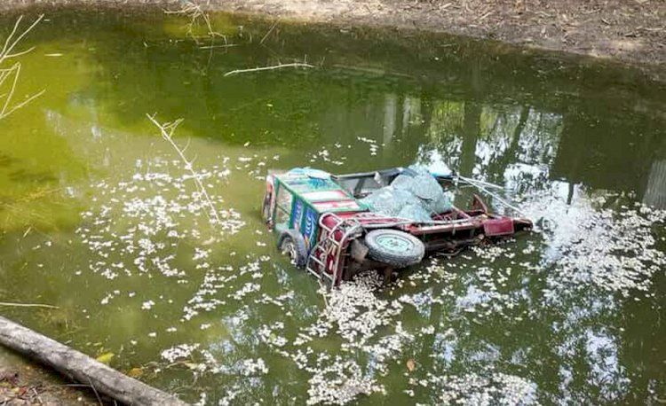 বুড়িচংয়ে অটোরিকশা খাদে পড়ে চালক নিহত