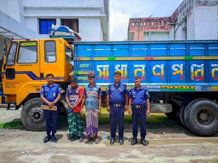 ধামইরহাটে ট্রাক চুরি; ঢাকার কলাবাগান থেকে দুই চোরসহ ট্রাক উদ্ধার