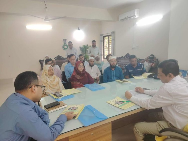 বুড়িচংয়ে টাইফয়েড কনজুগেট ভ্যাকসিন ক্যাম্পেইন–২০২৫ অবহিতকরণ সভা অনুষ্ঠিত