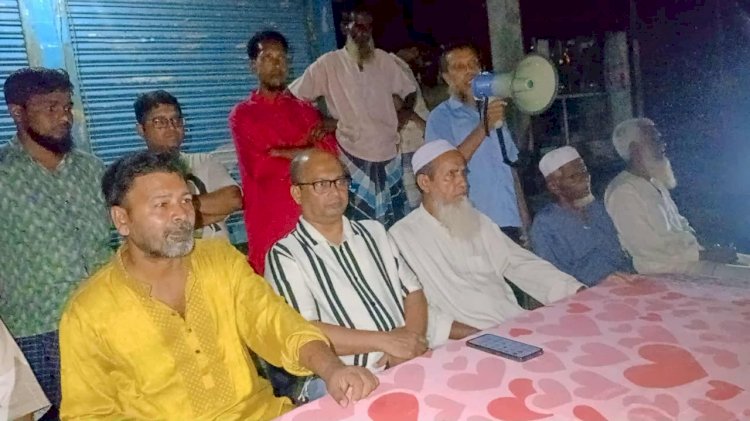 বালিয়াকান্দির শালমারা ও চামটায় ব্যারিস্টার মানিকের জনসম্পৃক্ত মতবিনিময় সভা