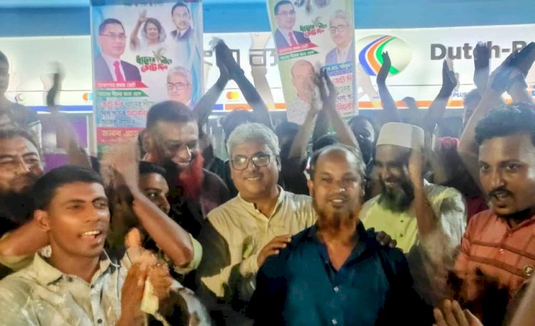 নির্বাচনী মতামত গনমাধ্যমে সাক্ষাৎকার রাজশাহী-৩ আসনের এ্যাডভোকেট শফিকুল হক মিলনের