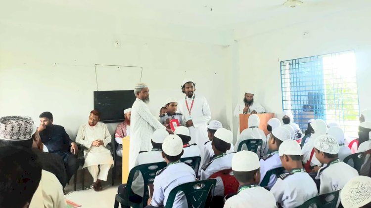 উৎকর্ষ রেসিডেন্সিয়াল ইসলামিক স্কুলে ২৪ জন শিক্ষার্থী কুরআন সবক অনুষ্ঠানসম্পন্ন হয়েছে।