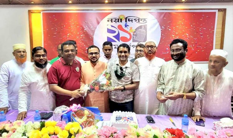 ঠাকুরগাঁওয়ে নয়া দিগন্তের ২১তম বর্ষপূর্তি উদযাপন