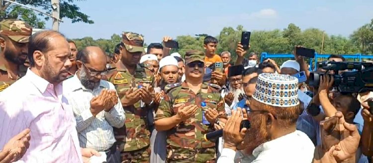 সেনাবাহিনীর তত্ত্বাবধানে ভবদহে ৬টি নদী  খনন কাজের শুভ উদ্বোধন