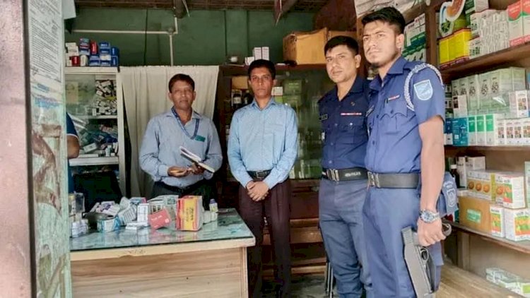 মনোহরদীতে ভোক্তা অধিকার সংরক্ষণ অধিদপ্তরের বাজার তদারকি অভিযান