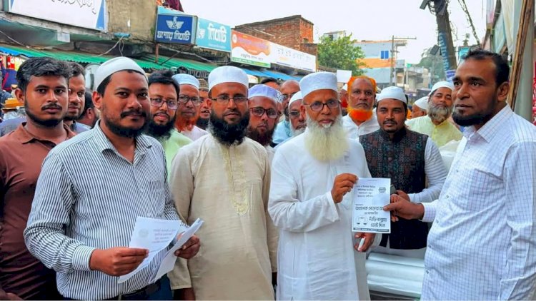 কেশবপুরে জামায়াতে ইসলামী আমির-এর  গণসংযোগ ও লিফলেট বিতরণ