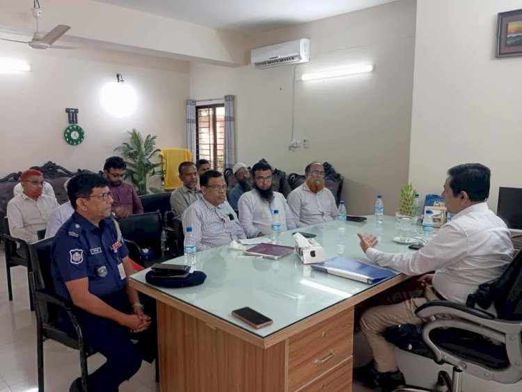 বুড়িচংয়ে টাইফয়েড টিকাদান ক্যাম্পেইনের দ্বিতীয় সমন্বয় সভা অনুষ্ঠিত