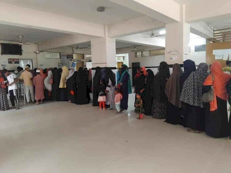 বুড়িচং সরকারি হাসপাতালের অনুকরণীয় দৃশ্য