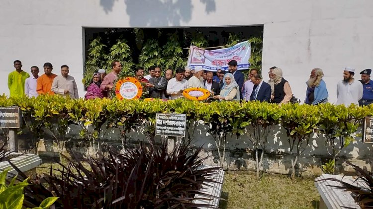 রাজবাড়ীতে  বিষাদ সিন্ধুর রচয়িতা মীর মশাররফ হোসেনের ১৭৮তম জন্মবার্ষিকী আজ