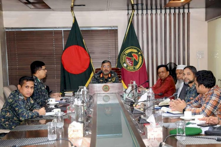 সঞ্জীবন প্রকল্পে কৌশলগত সহযোগিতার আশ্বাস : আনসার বাহিনী প্রধানের সঙ্গে ইকবাল বাহার জাহিদের সৌজন্য সাক্ষাৎ