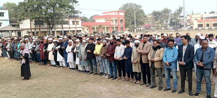 কেশবপুরে শহীদ শরিফ ওসমান হাদির  মৃত্যুতে গায়েবানা জানাজা অনুষ্ঠিত