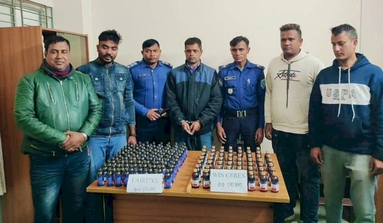 পার্বতীপুরে মাদক কারবারি গুড্ডু গ্রেফতার!