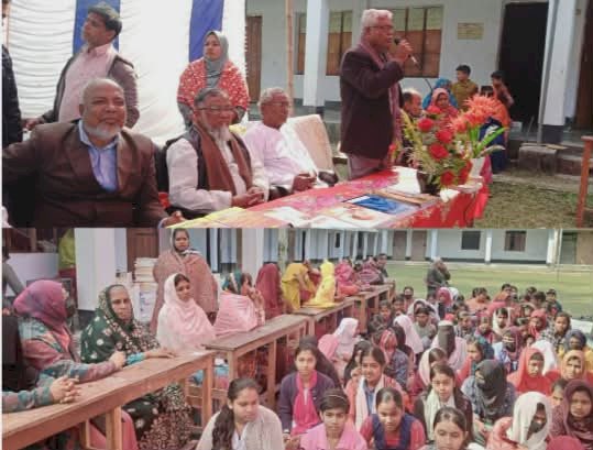 সাতাইশকাটি ব্রাহ্মণডাঙ্গা মাঃ বিদ্যালয়ে বার্ষিক পরীক্ষার ফলাফল প্রকাশ ও পুরষ্কার বিতরণ