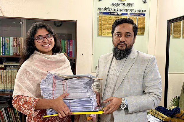 তাসনিম জারার মনোনয়নপত্র বাতিল করা হয়েছে।