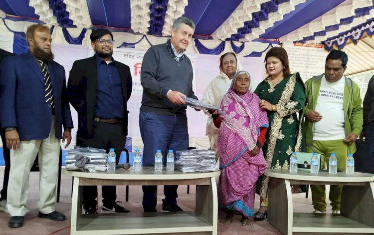 বগুড়ায় টিএমএসএস কর্তৃক ইন্ডিটেক্স গ্রুপের কান্ট্রি ডিরেক্টরকে সংবর্ধনা