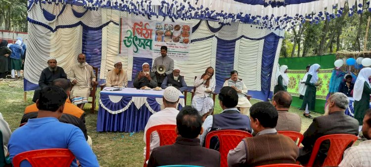 পাবনার দুবলিয়া ফজিলাতুন্নেছা বালিকা উচ্চ বিদ্যালয়ে বর্ণাঢ্য পিঠা উৎসব অনুষ্ঠিত