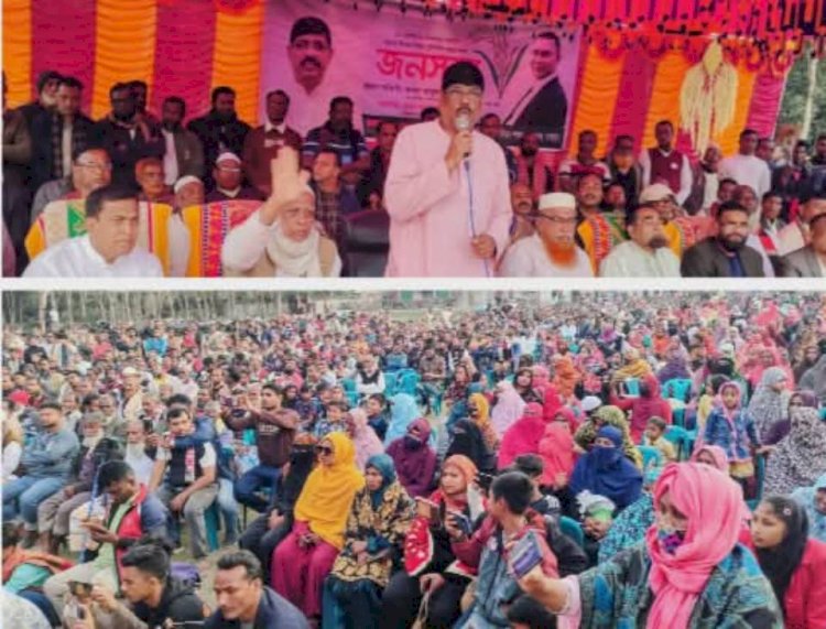 কেশবপুরের গৌরিঘোনা ইউনিয়ন বিএনপির আয়োজনে নির্বাচনী জনসভা অনুষ্ঠিত