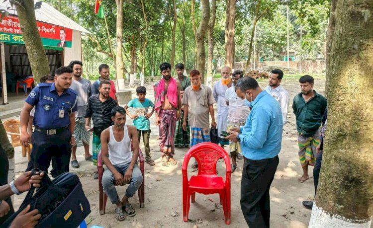 হোমনায় দুই মাদকসেবীকে ভ্রাম্যমান আদালতের ৬ মাসের কারাদণ্ড
