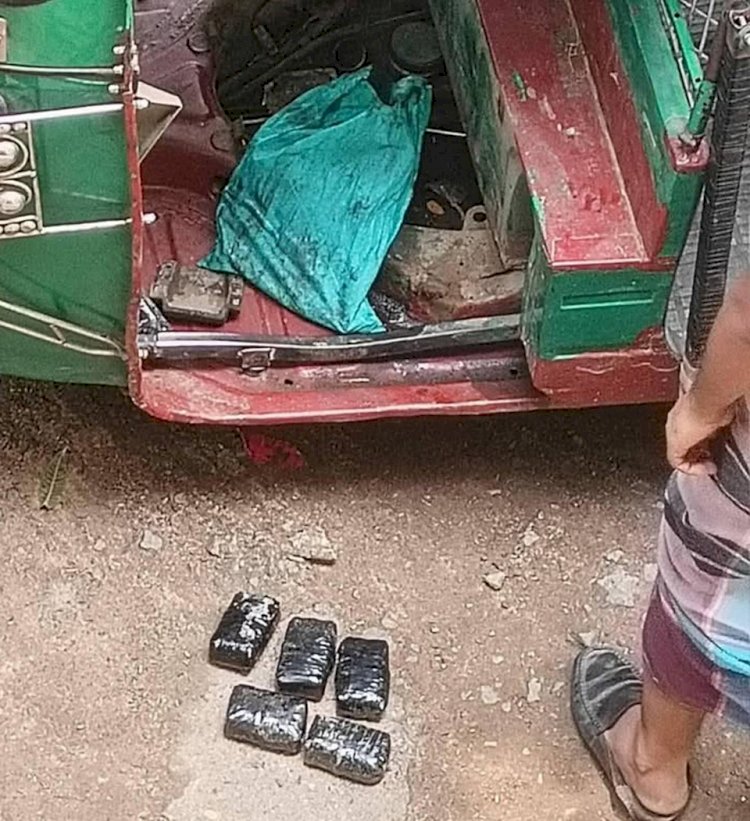 নাইক্ষ্যংছড়িতে ৯ হাজার ৮০০ পিস ইয়াবাসহ সিএনজি চালক আটক!