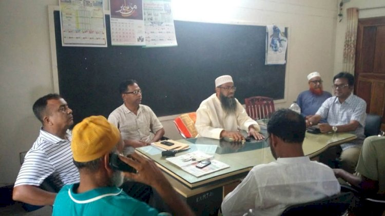 কেশবপুর বাহারুল উলুম কামিল মাদ্রাসার  সভাপতি জুলমাত ও বিদ্যোৎসাহী নুরুজ্জামান