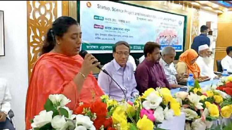 কেশবপুরে বিজ্ঞান ও উদ্ভাবনী প্রকল্প প্রদর্শনী  অনুষ্ঠিত, তরুণদের উৎসাহ প্রদান