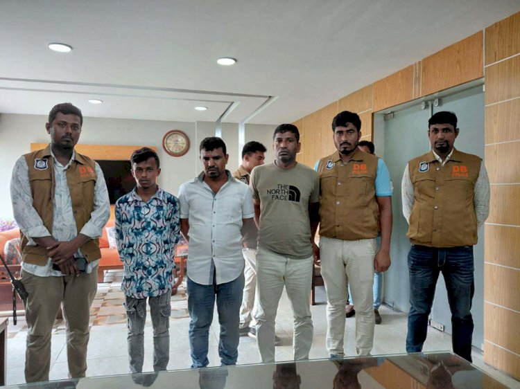নওগাঁ গোয়েন্দা পুলিশের বিশেষ অভিযানে শয়তানের নিঃশ্বাস চক্রের ৩ সদস্য গ্রেফতার